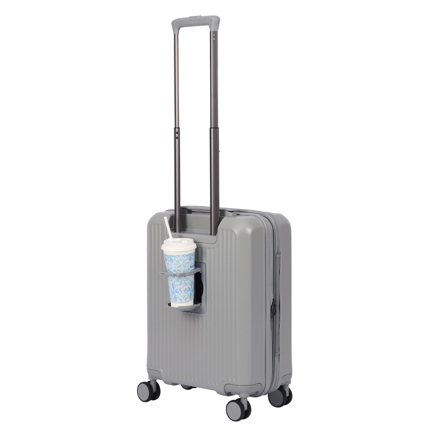 Crossing VIVE Polycarbonate Expandable Carry On Luggage V2 - Grey