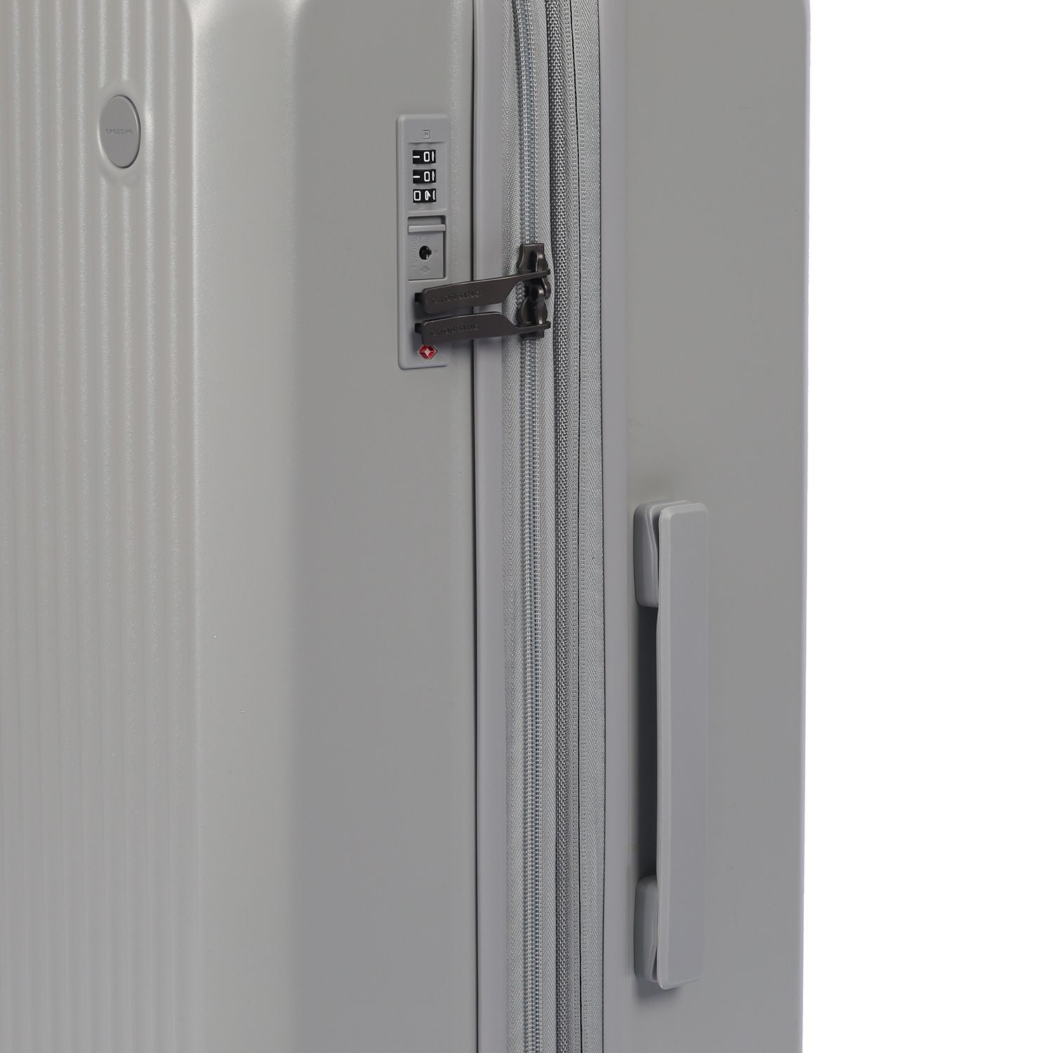 Crossing VIVE Polycarbonate Expandable Large Luggage V2 - Grey