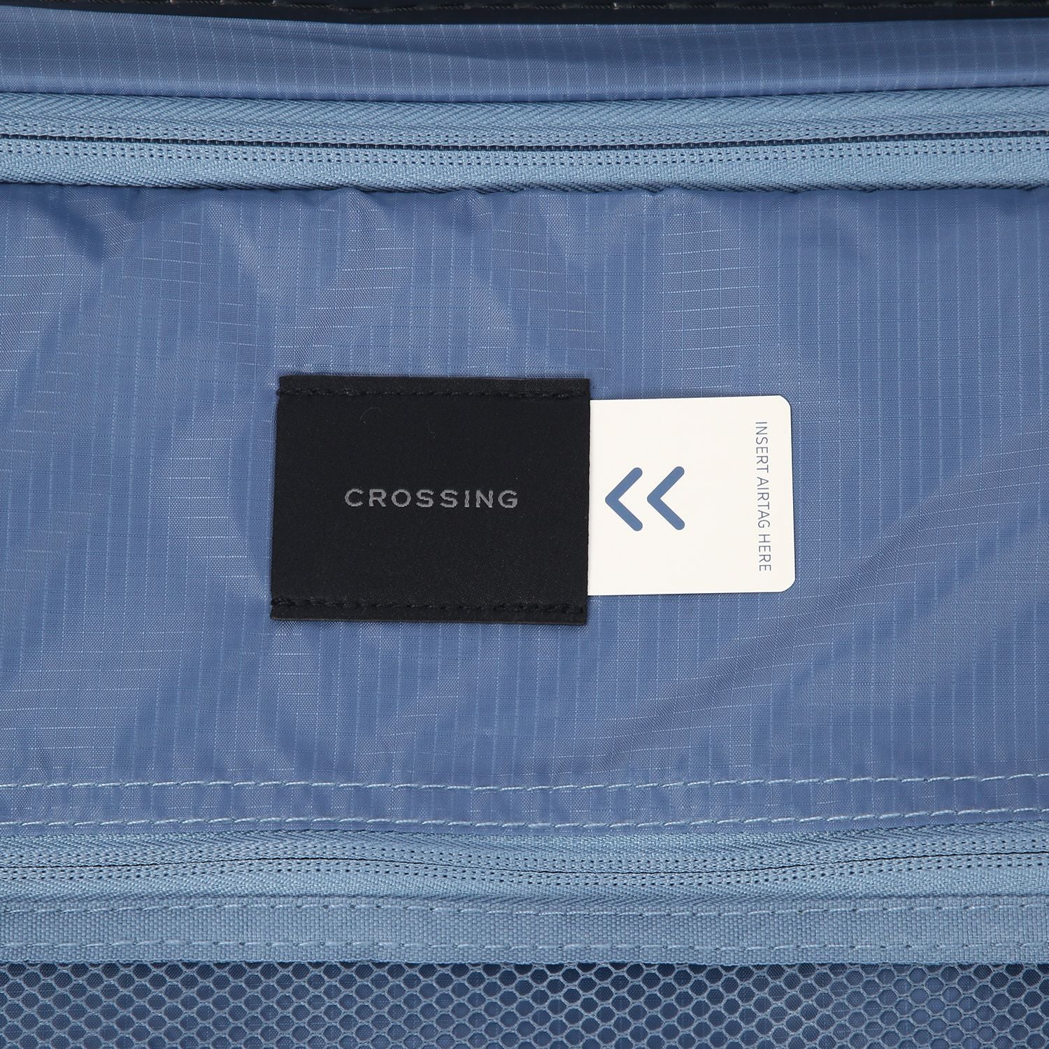 Crossing VIVE Polycarbonate Expandable Medium Luggage V2 - Black