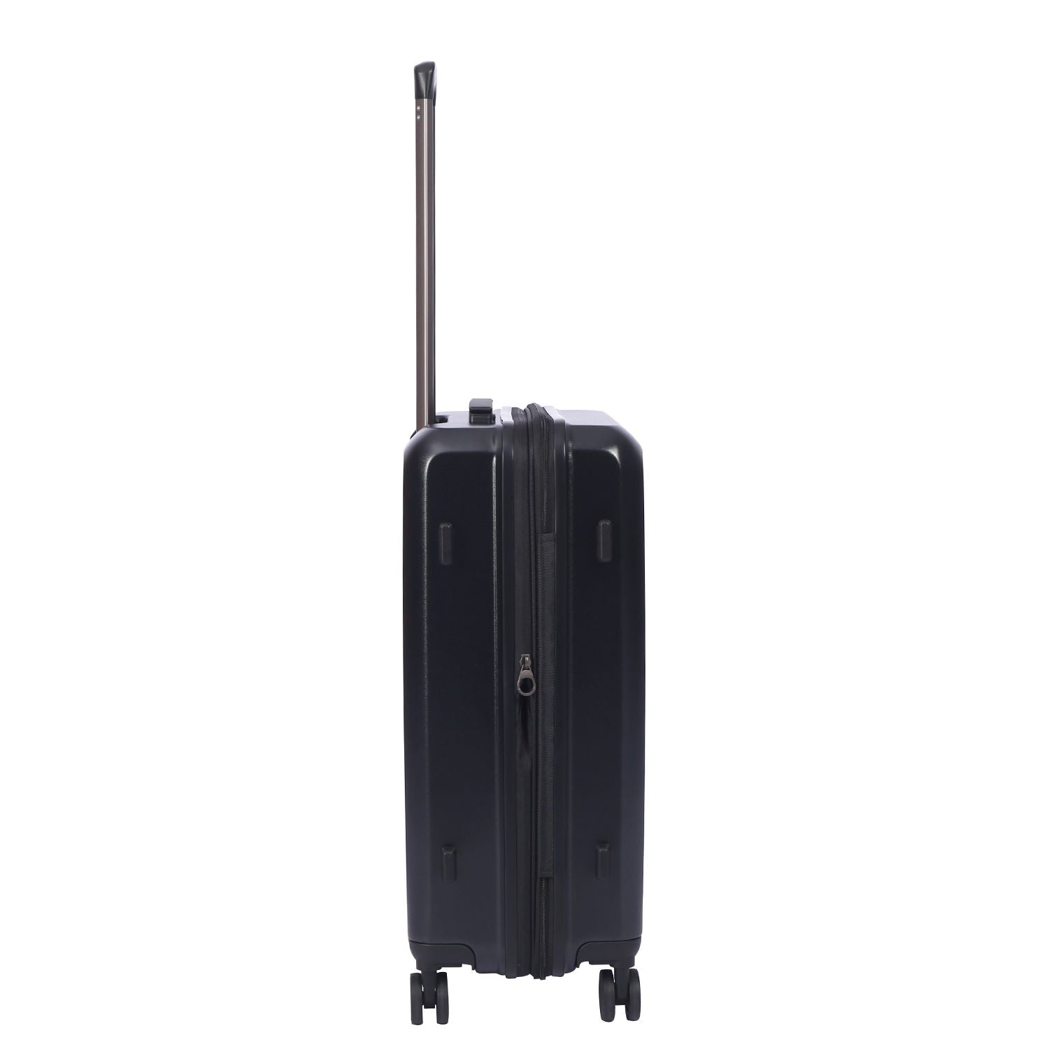 Crossing VIVE Polycarbonate Expandable Medium Luggage V2 - Black