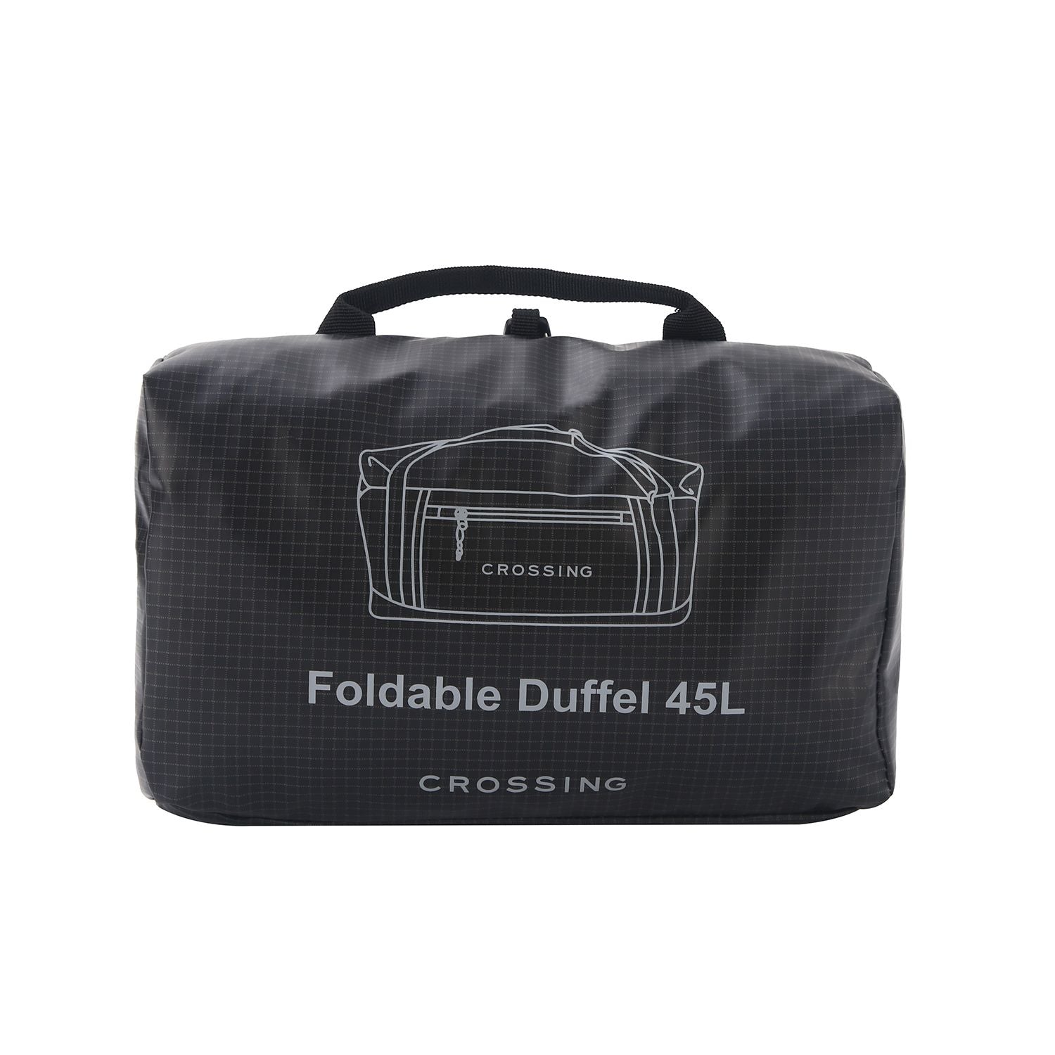Crossing Voyage Foldable Duffel 45L - Black
