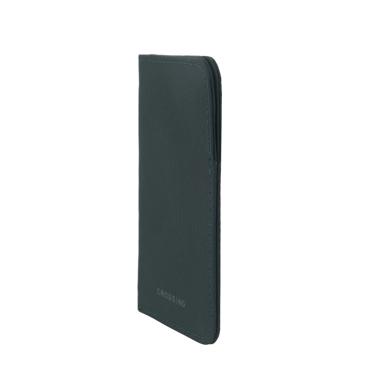 Crossing Waterproof Checked Nylon Card Sleeve RFID - Forest Green