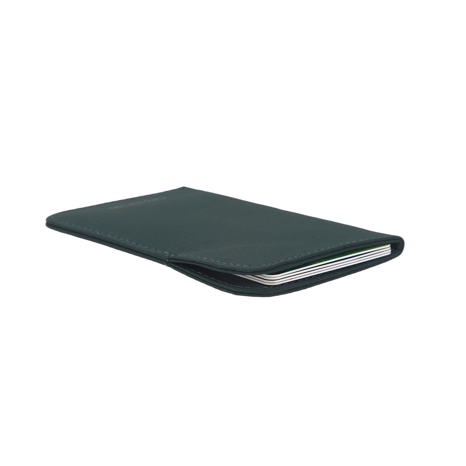 Crossing Waterproof Checked Nylon Card Sleeve RFID - Forest Green