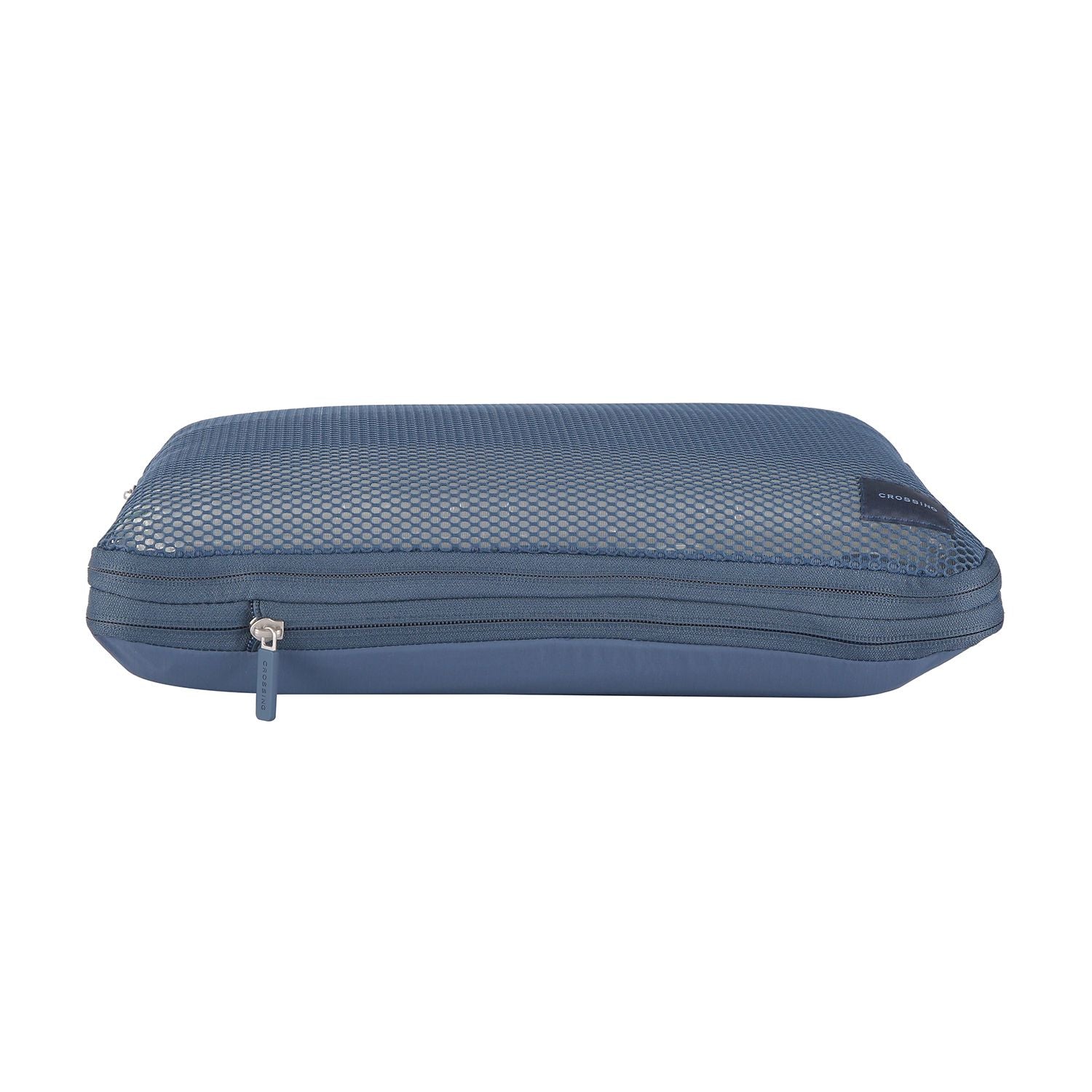 Crossing Waterproof Ripstop Nylon Compression Packing Cube Set (2-Piece Set) - Smoke Blue