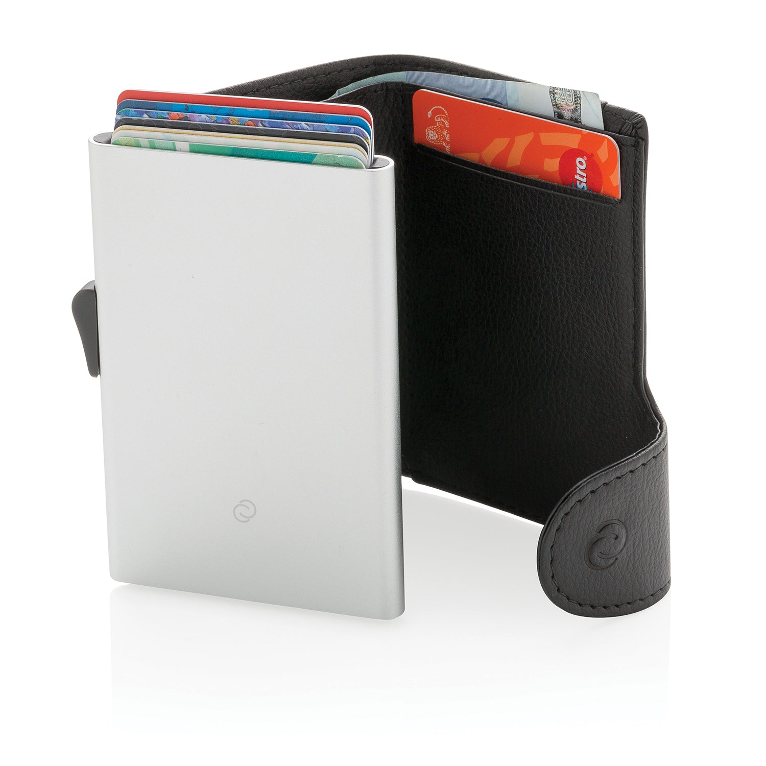 C-Secure Italian Leather Wallet (Testa Di Moro D32444)