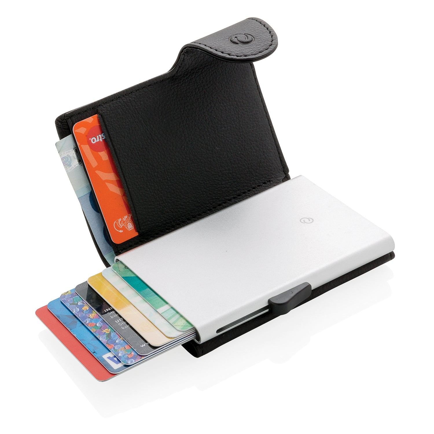 C-Secure Italian Leather Wallet (Testa Di Moro D32444)