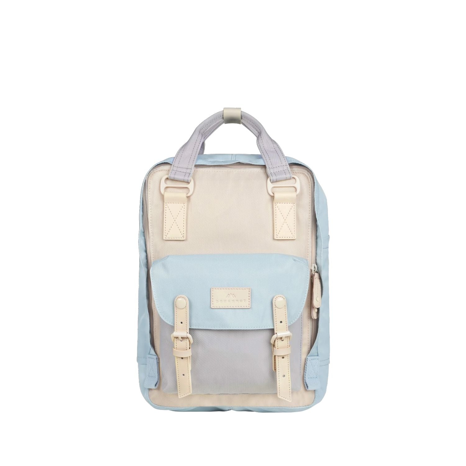 Doughnut Macaroon Backpack - Blue Lotus X Powder Purple X Sheer Pink