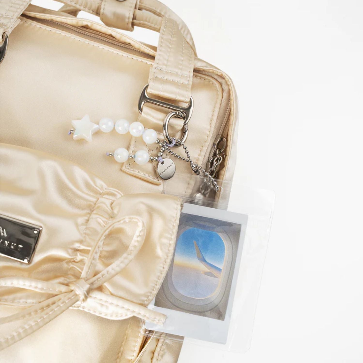 Doughnut Macaroon Mini Girlitude Series Backpack - Champagne