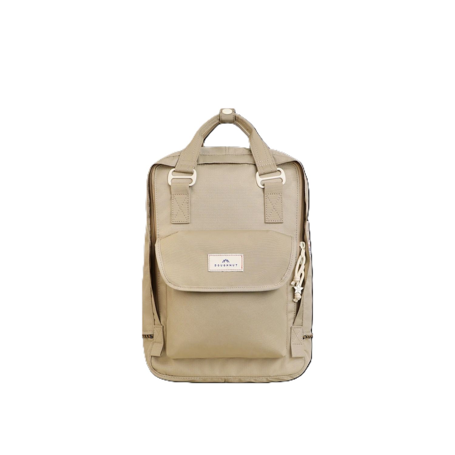 Doughnut Macaroon Minorstones Series Backpack - Beige