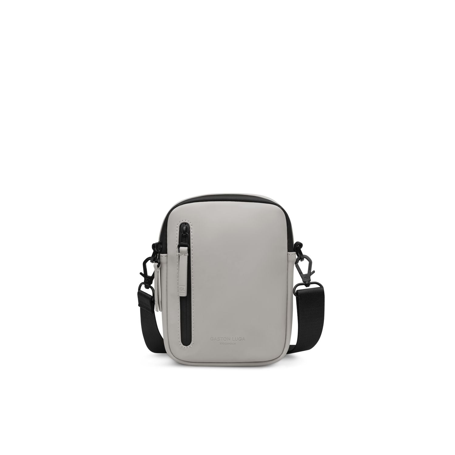 Gaston Luga Dash Verti Crossbody - Taupe