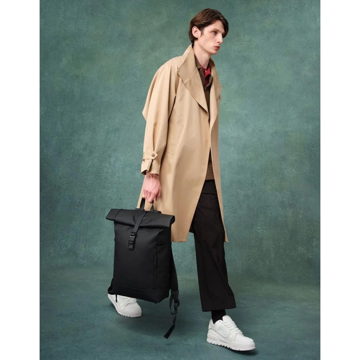 Gaston Luga Splash Rolltop Backpack 16" - Black