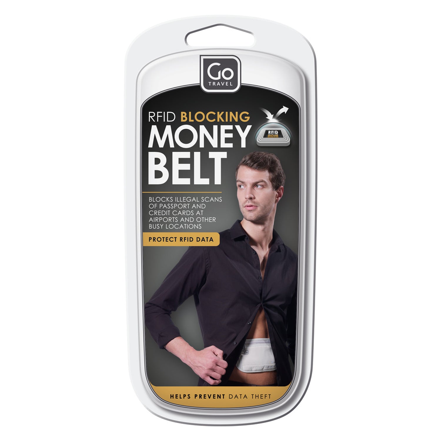 Go Travel Money Belt RFID (Black)
