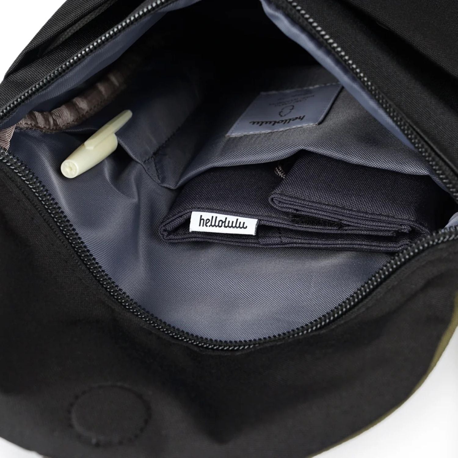 Hellolulu Desi Sling Bag Recycled (Capulet Olive/Flat Black)