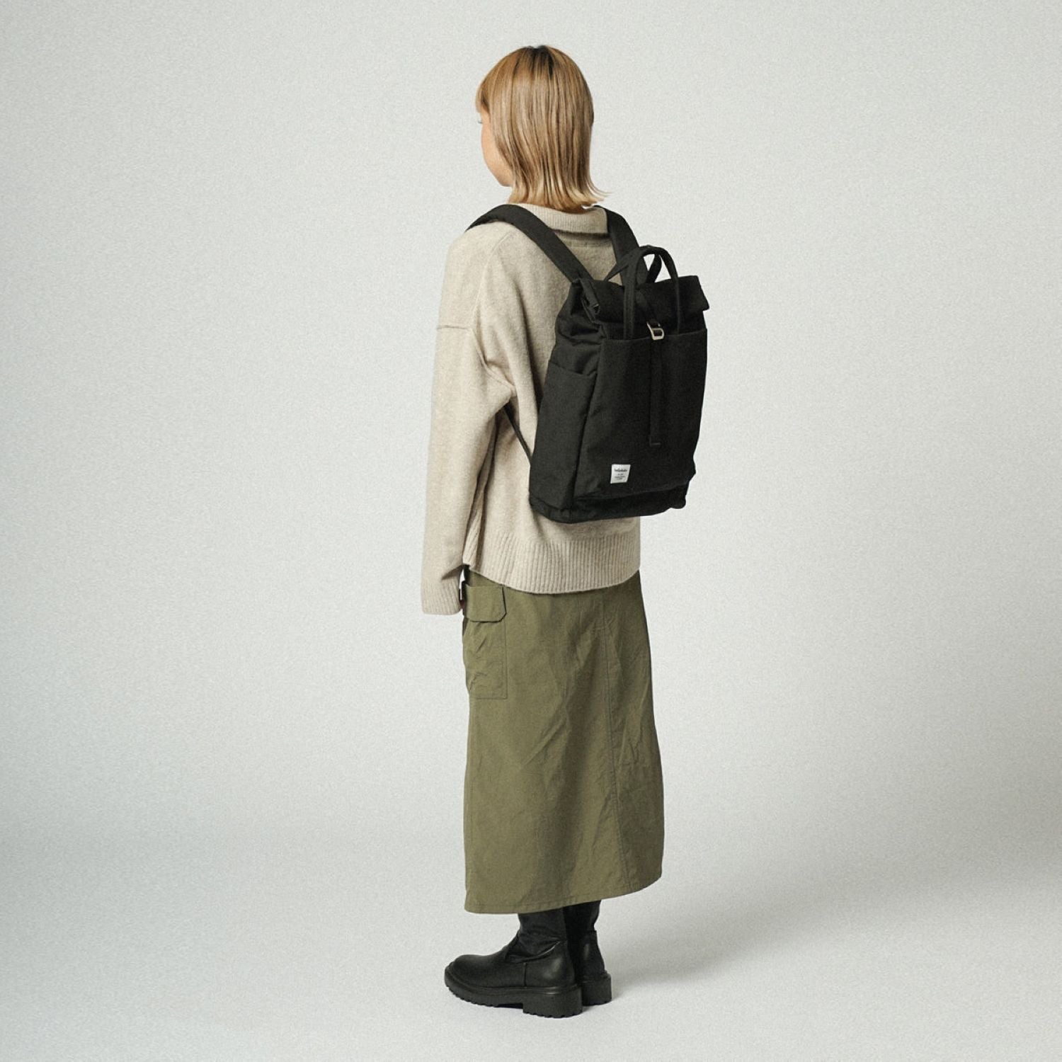 Hellolulu Kacy All Day Backpack Recycled (Flat Black)