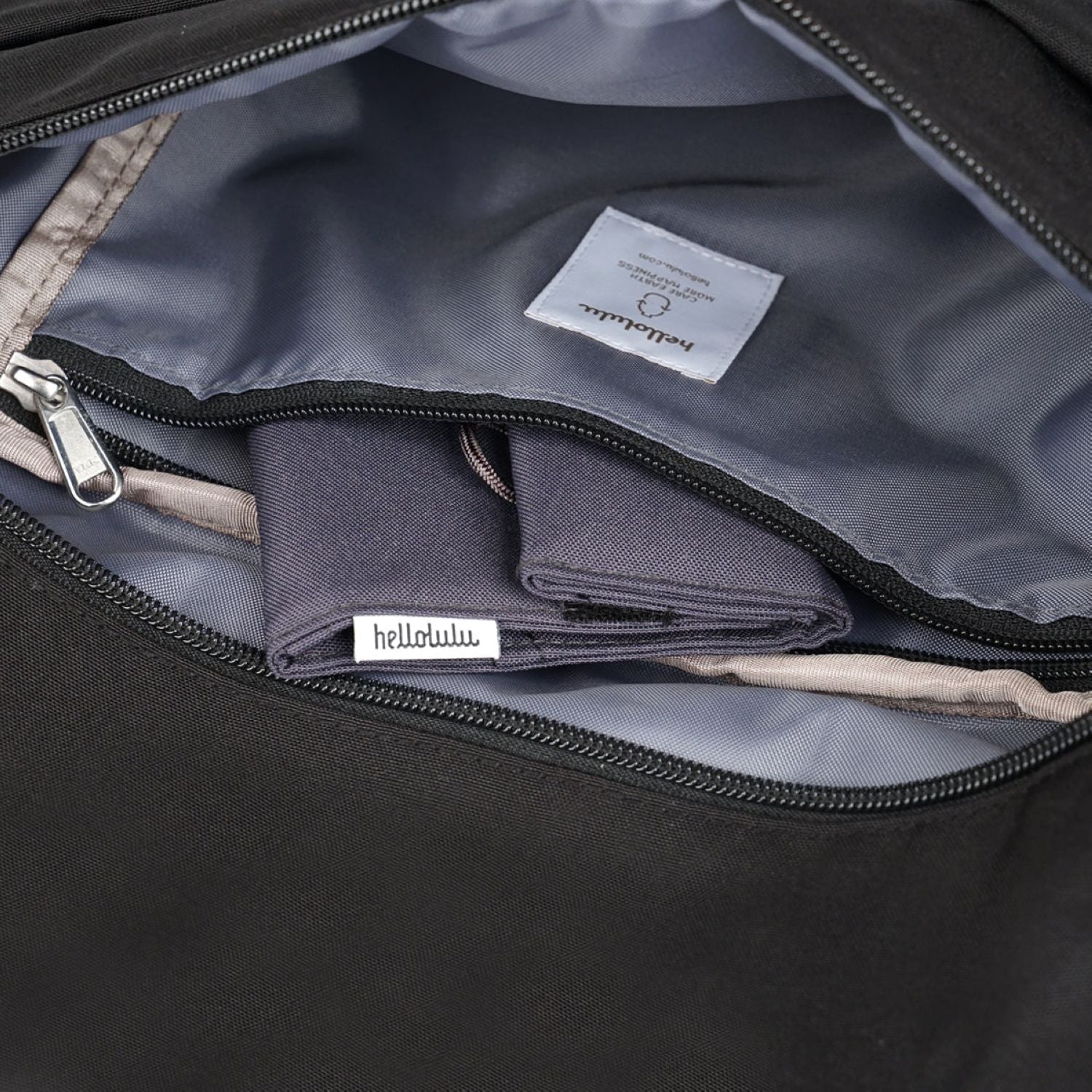Hellolulu Kasen Shoulder Bag Recycled (Capulet Olive/Flat Black)