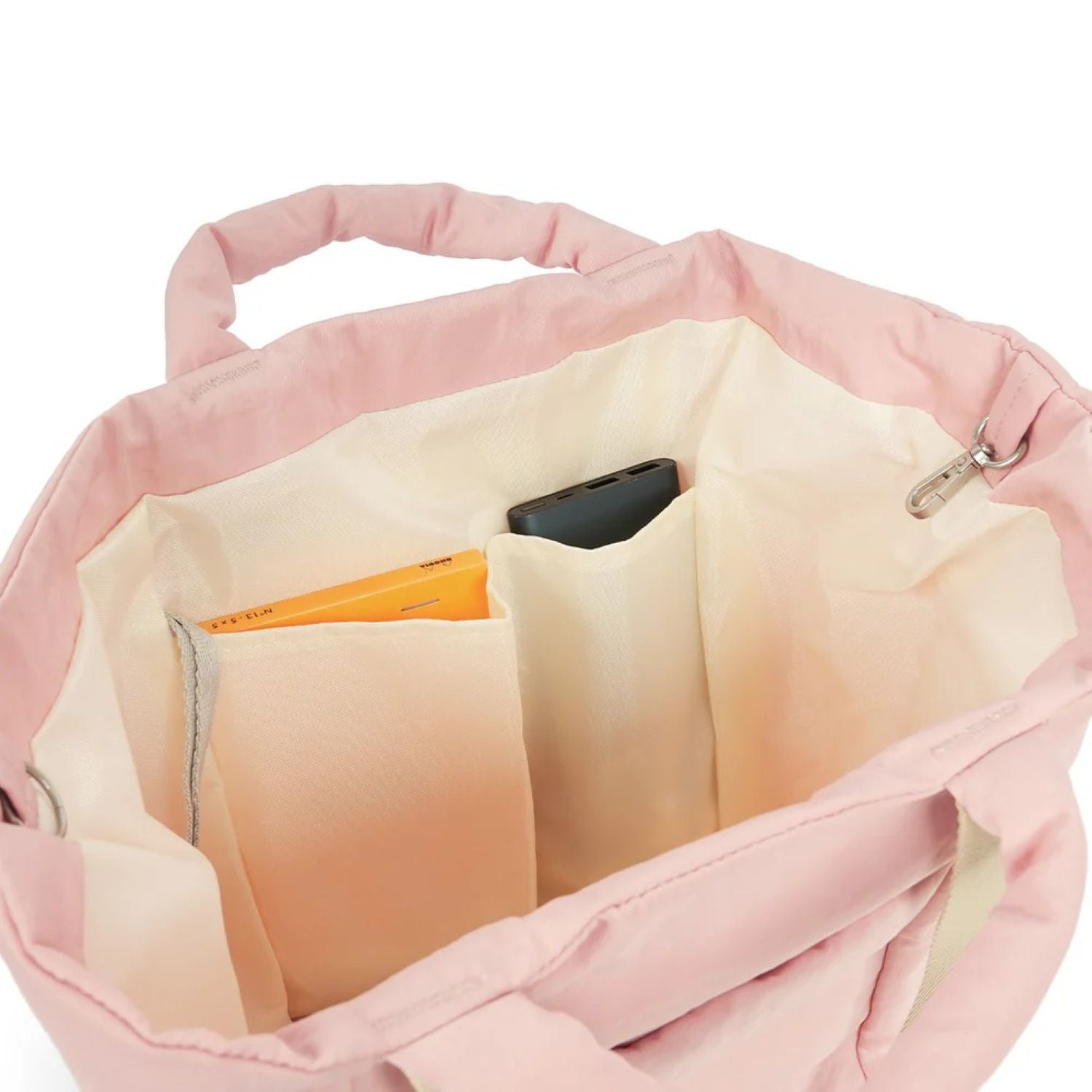 Hellolulu Kylie Convertible 2-Way Tote L (Pale Pink)