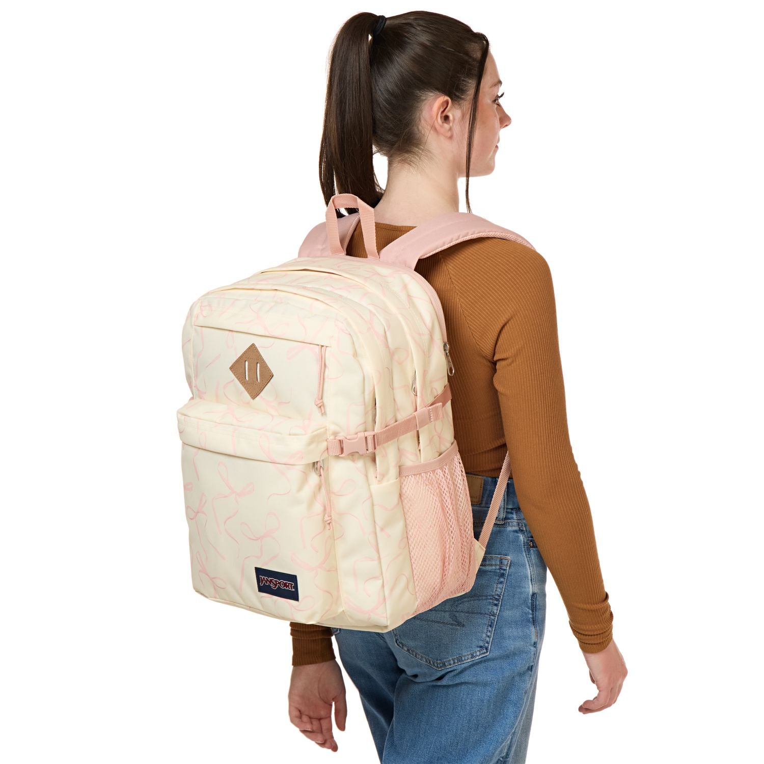 Jansport Main Campus Backpack - Rows Of Bows