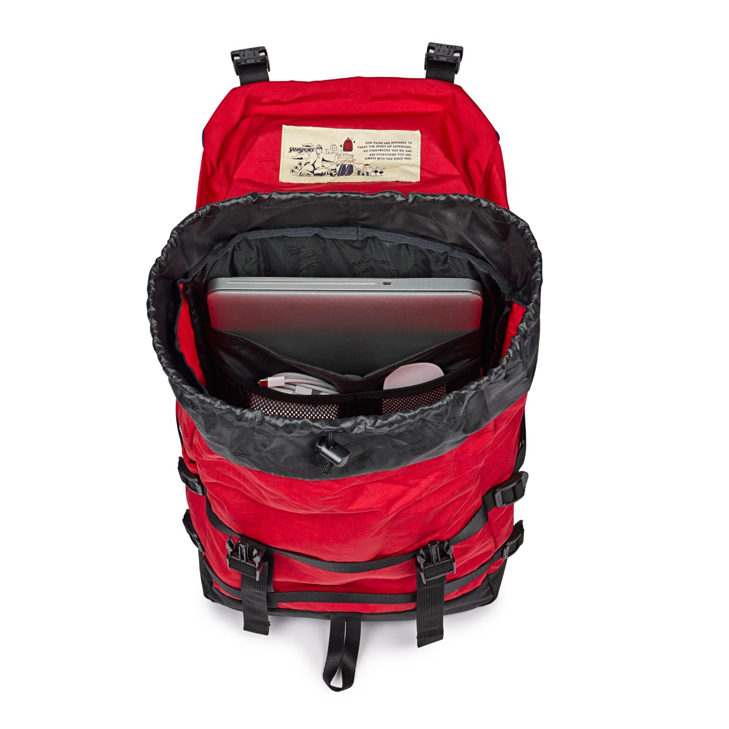 Jansport Skip Pack Backpack - Red Tape