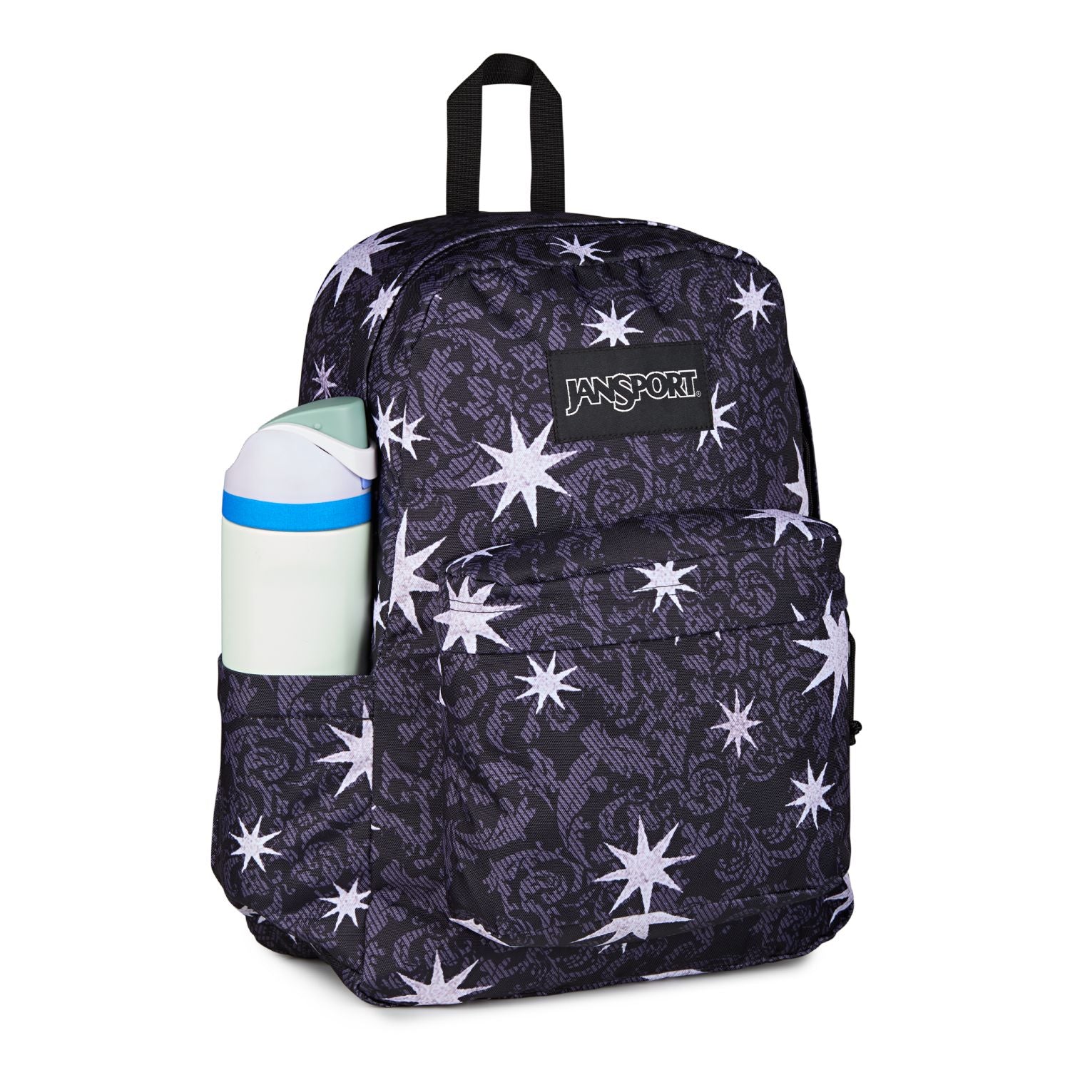 Jansport Superbreak Plus - Castle Tapesty Black/Charcoal/Silver