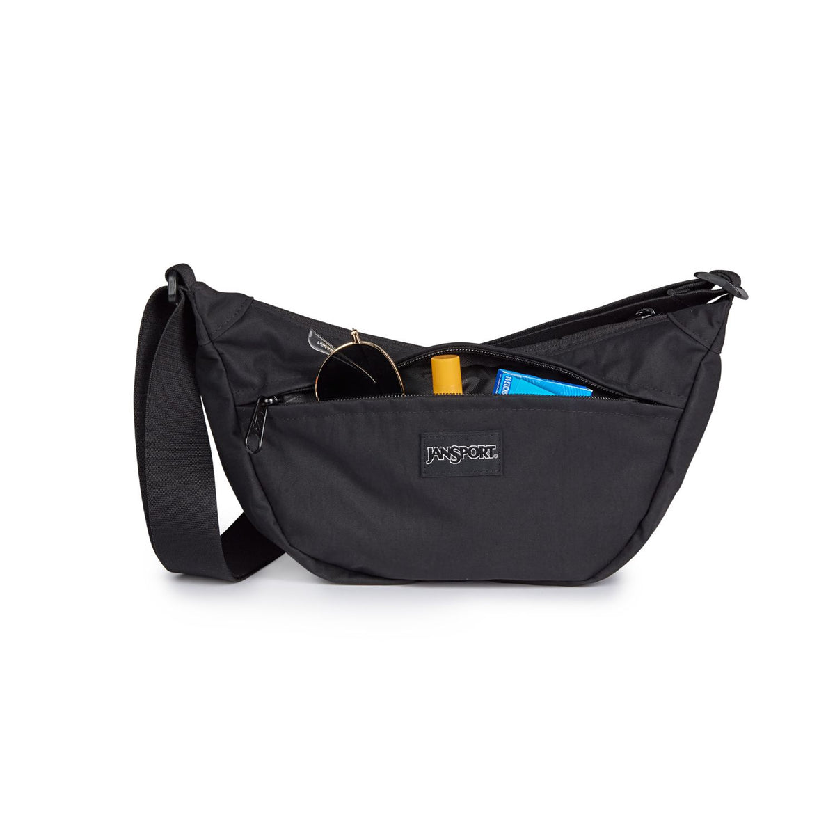 Jansport Unphased Crossbody Small Soft Nylon - Black – The Planet