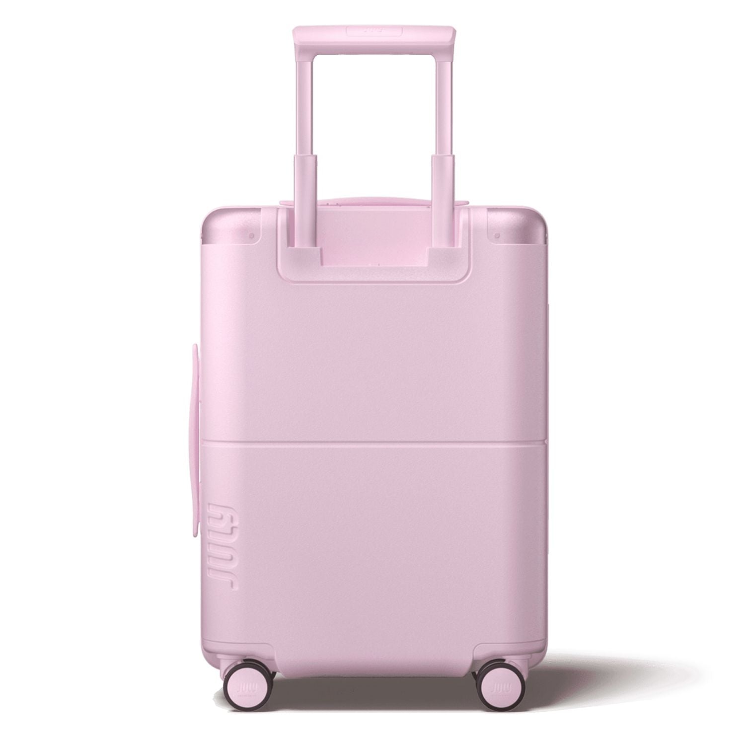 July Carry On Original Polycarbonate 21" Luggage With Casesafe Tracking & Power Bank & Usb/Usb-C Cable - Blush Pink