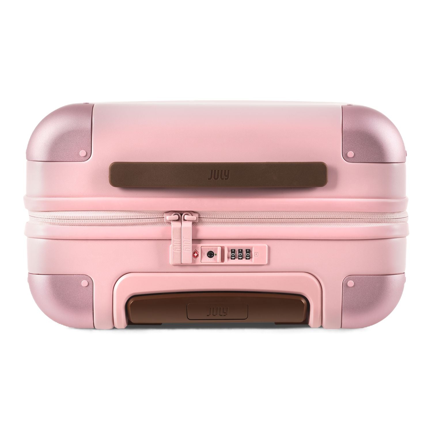 July Carry On Original Polycarbonate 21" Luggage With Power Bank & Usb/Usb-C Cable - Fragola