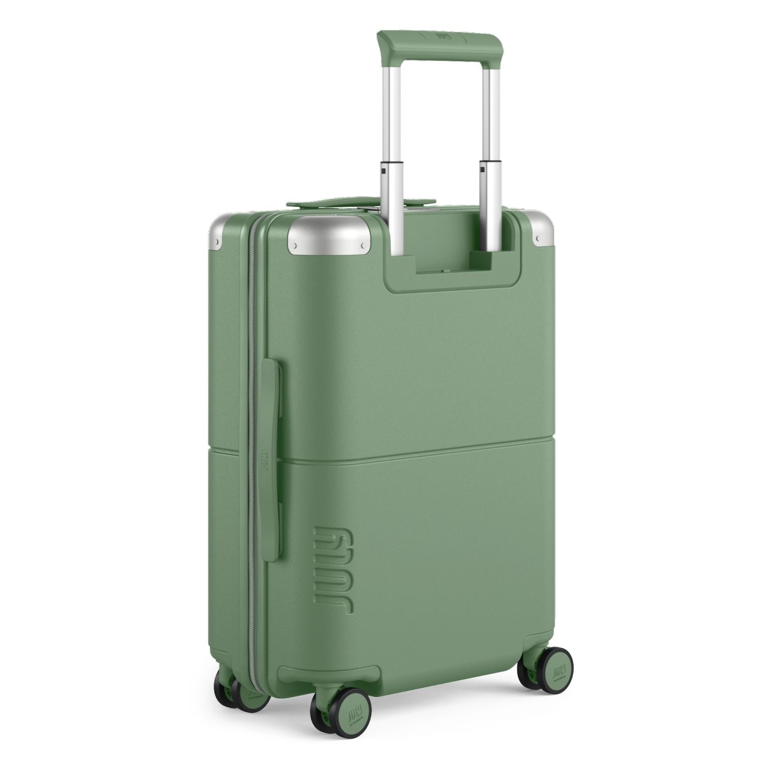 July Carry On Original Polycarbonate 21" Luggage With Power Bank & USB/USB-C Cable - Sage