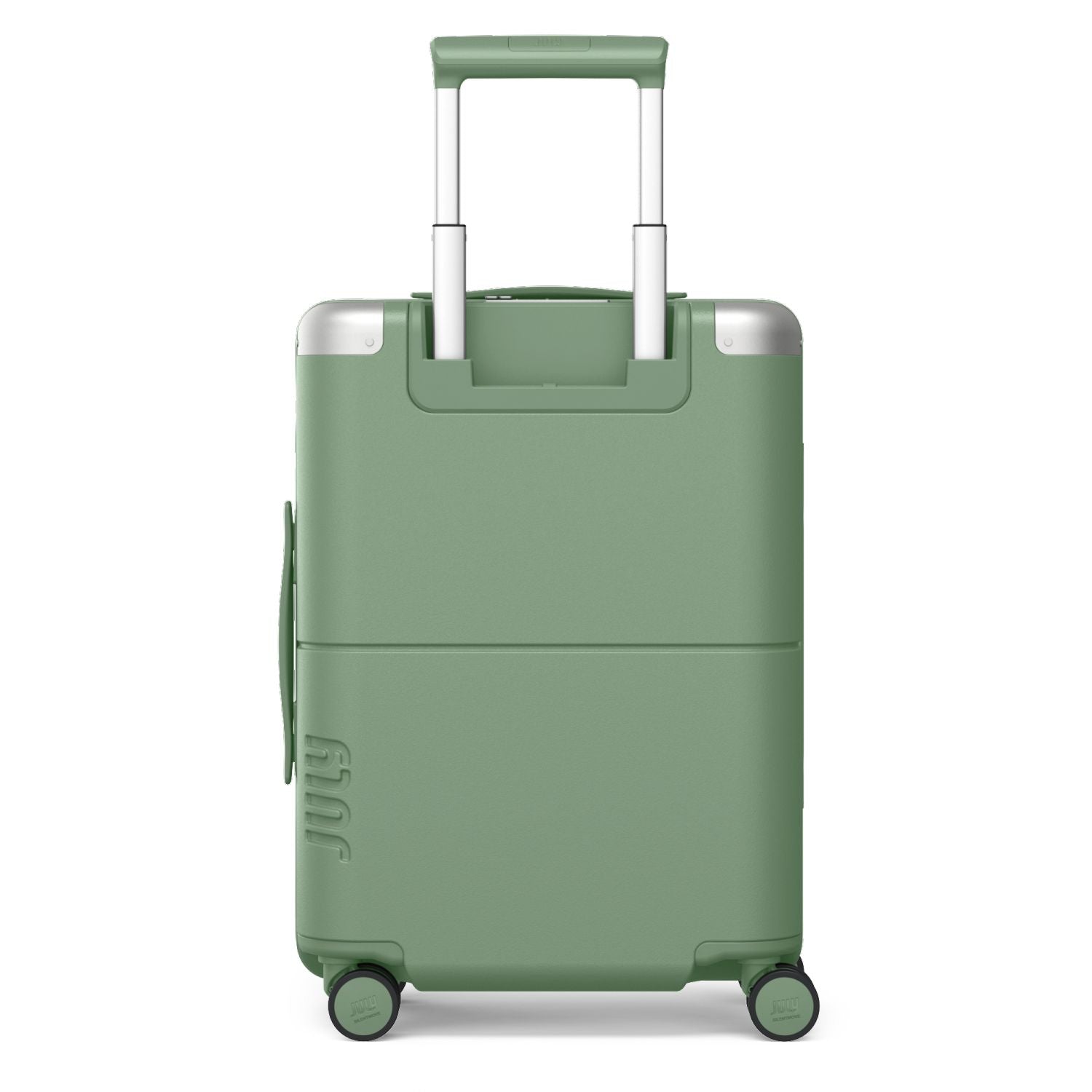 July Carry On Original Polycarbonate 21" Luggage With Power Bank & USB/USB-C Cable - Sage