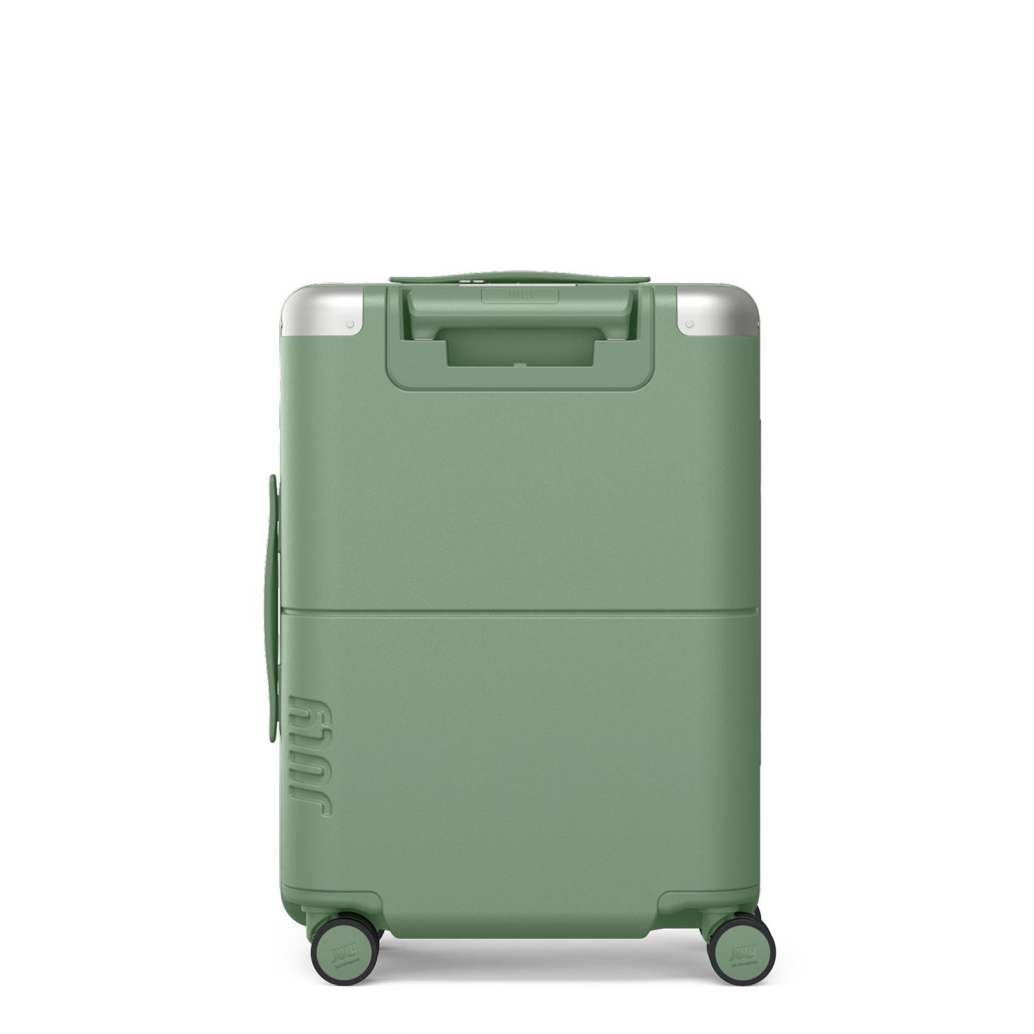 July Carry On Original Polycarbonate 21" Luggage With Power Bank & USB/USB-C Cable - Sage