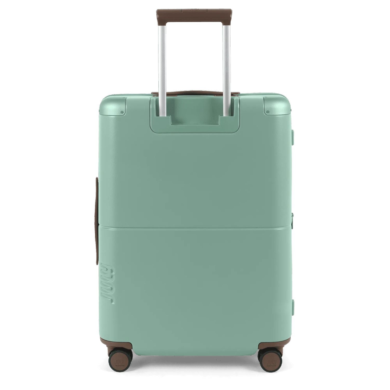 July Checked Expandable Polycarbonate 26" Luggage - Mint