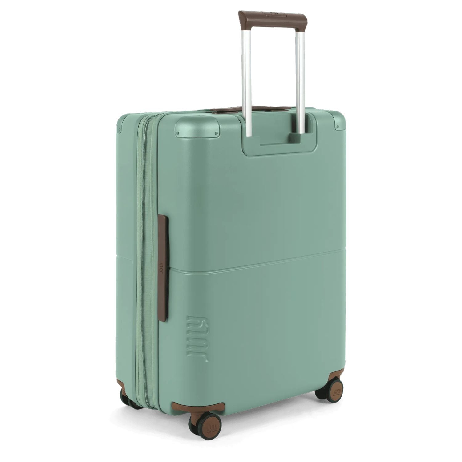 July Checked Expandable Polycarbonate 26" Luggage - Mint