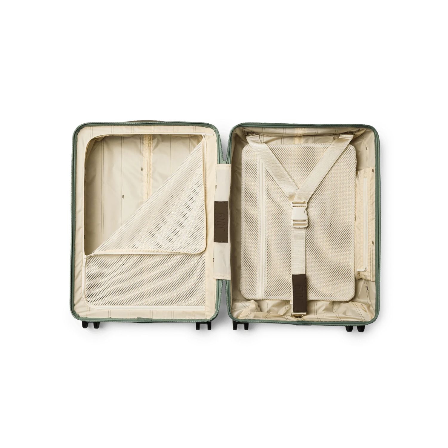 July Checked Expandable Polycarbonate 26" Luggage - Mint