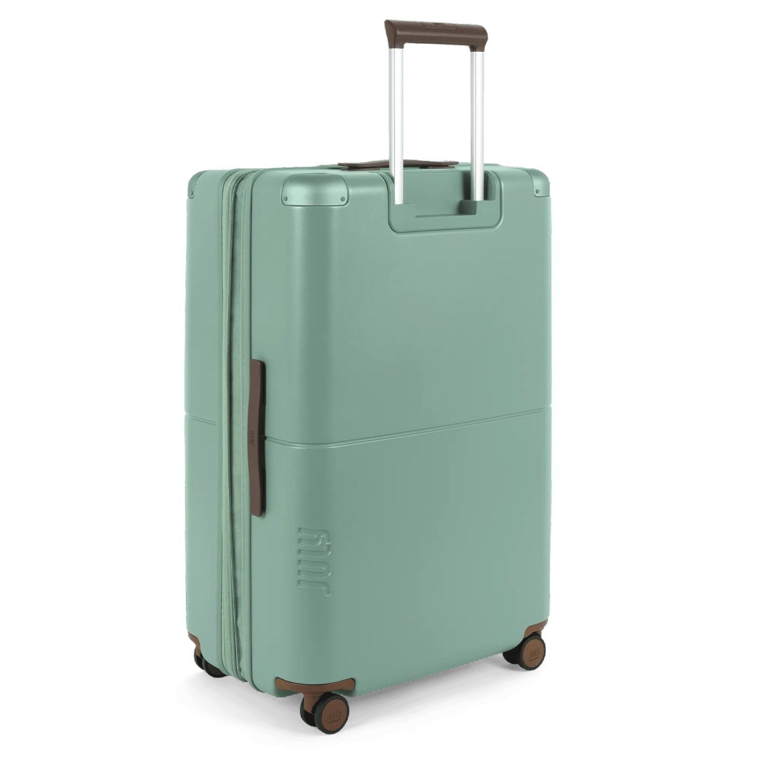 July Checked Plus Expandable Polycarbonate 28" Luggage - Mint