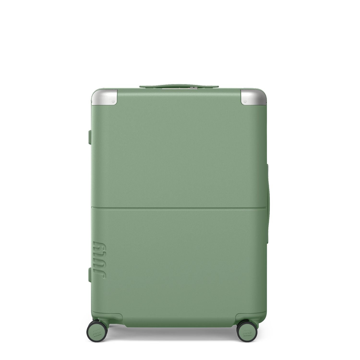 July Checked Polycarbonate 26" Luggage - Sage