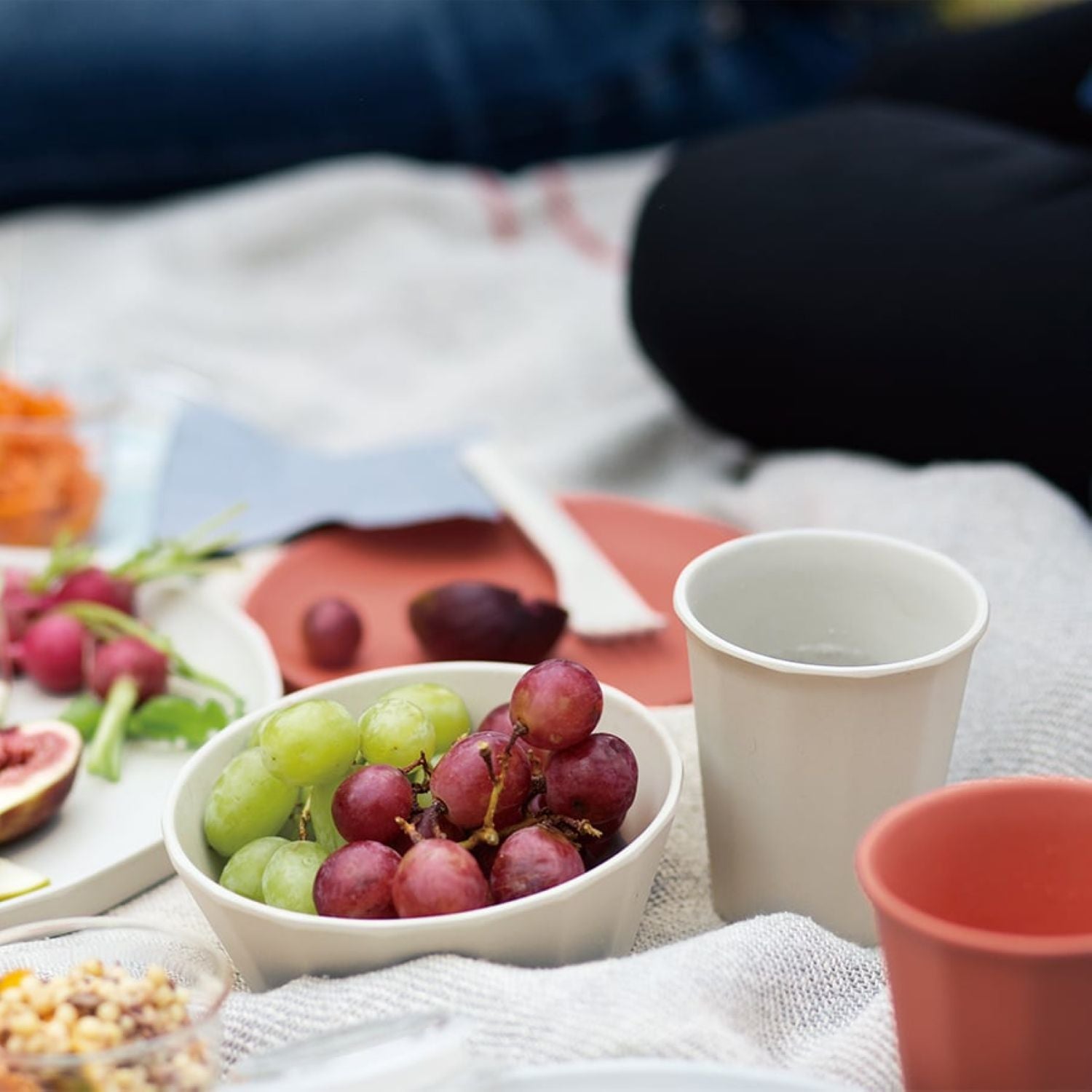 Kinto Alfresco Tumbler 360ML - Beige