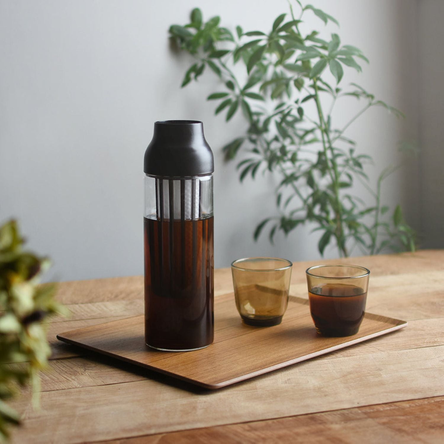Kinto Capsule Cold Brew Carafe 1L Dark Brown