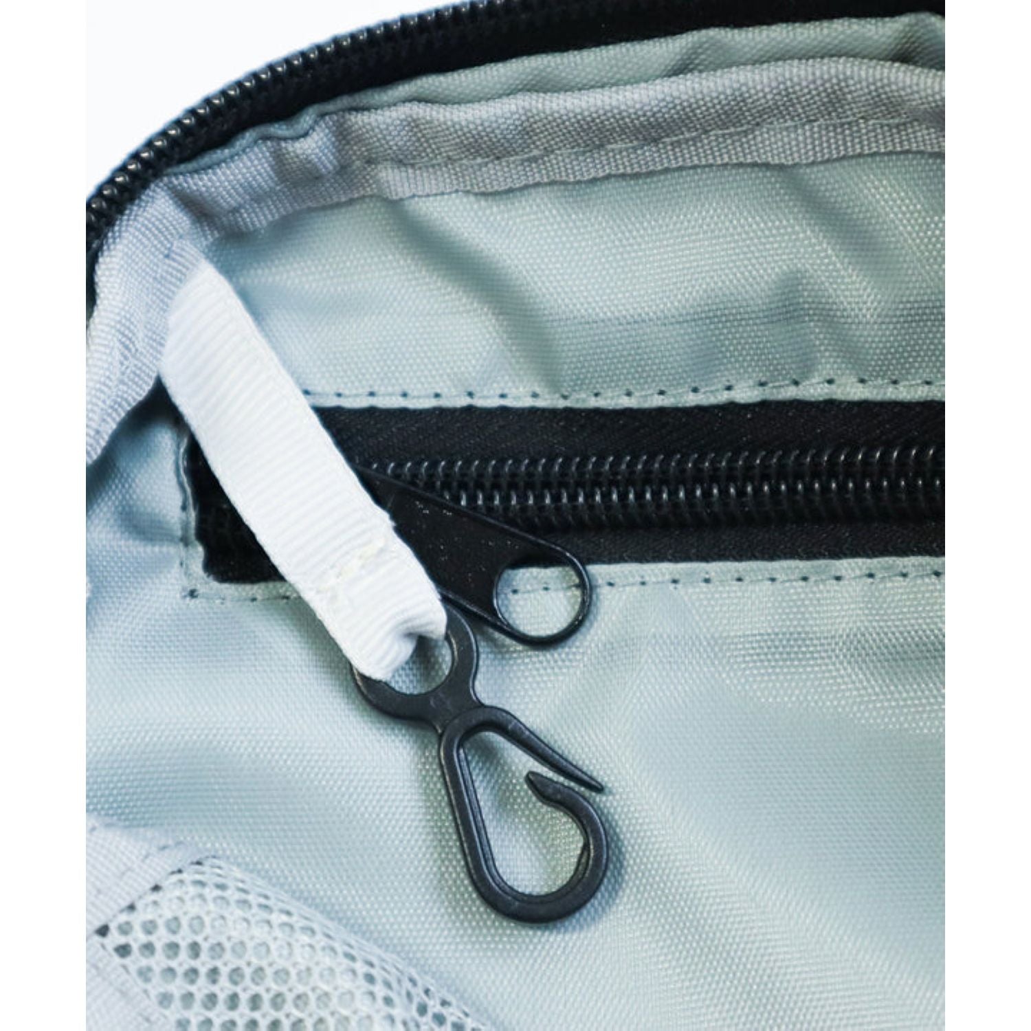 Kiu 300D Front Pocket Mini Shoulder Bag (Black)