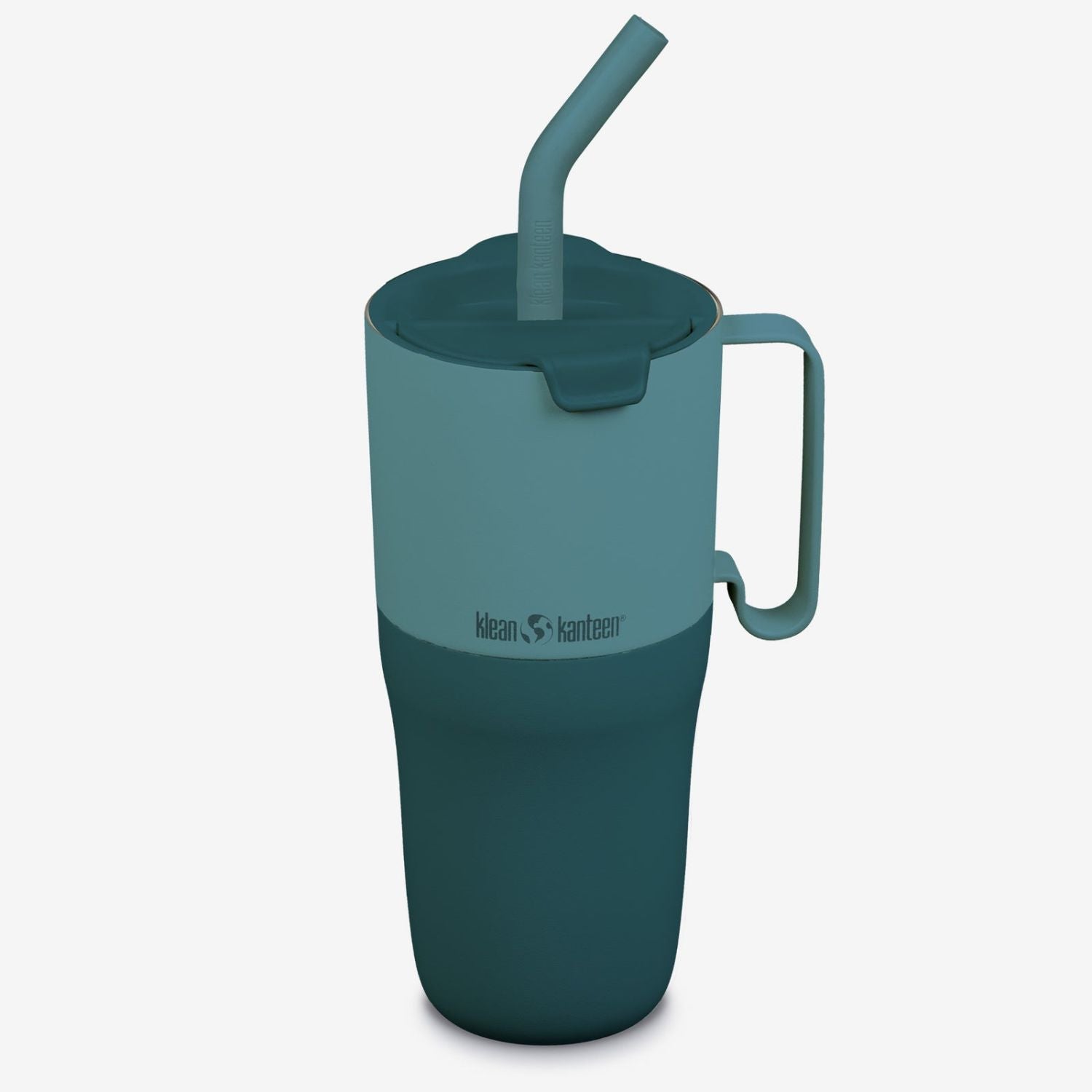 Klean Kanteen Rise 26Oz Tumbler (with Flip Straw Lid) (Brittany Blue)