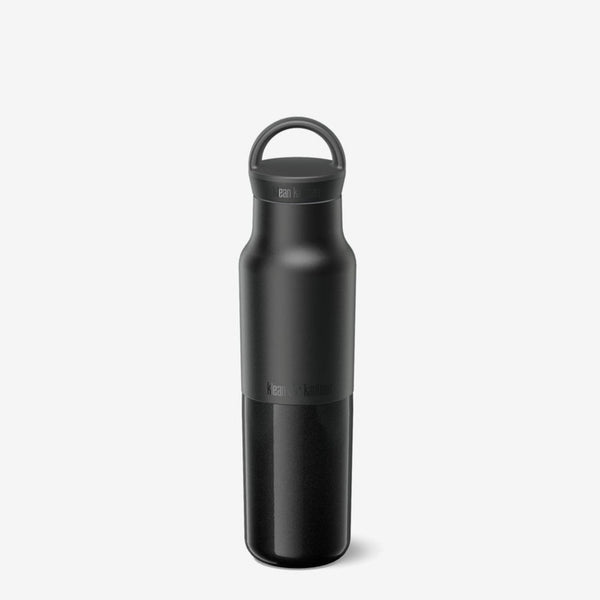 Klean Kanteen Rise Vac Classic 12Oz (W/ Arch Loop) (Black)