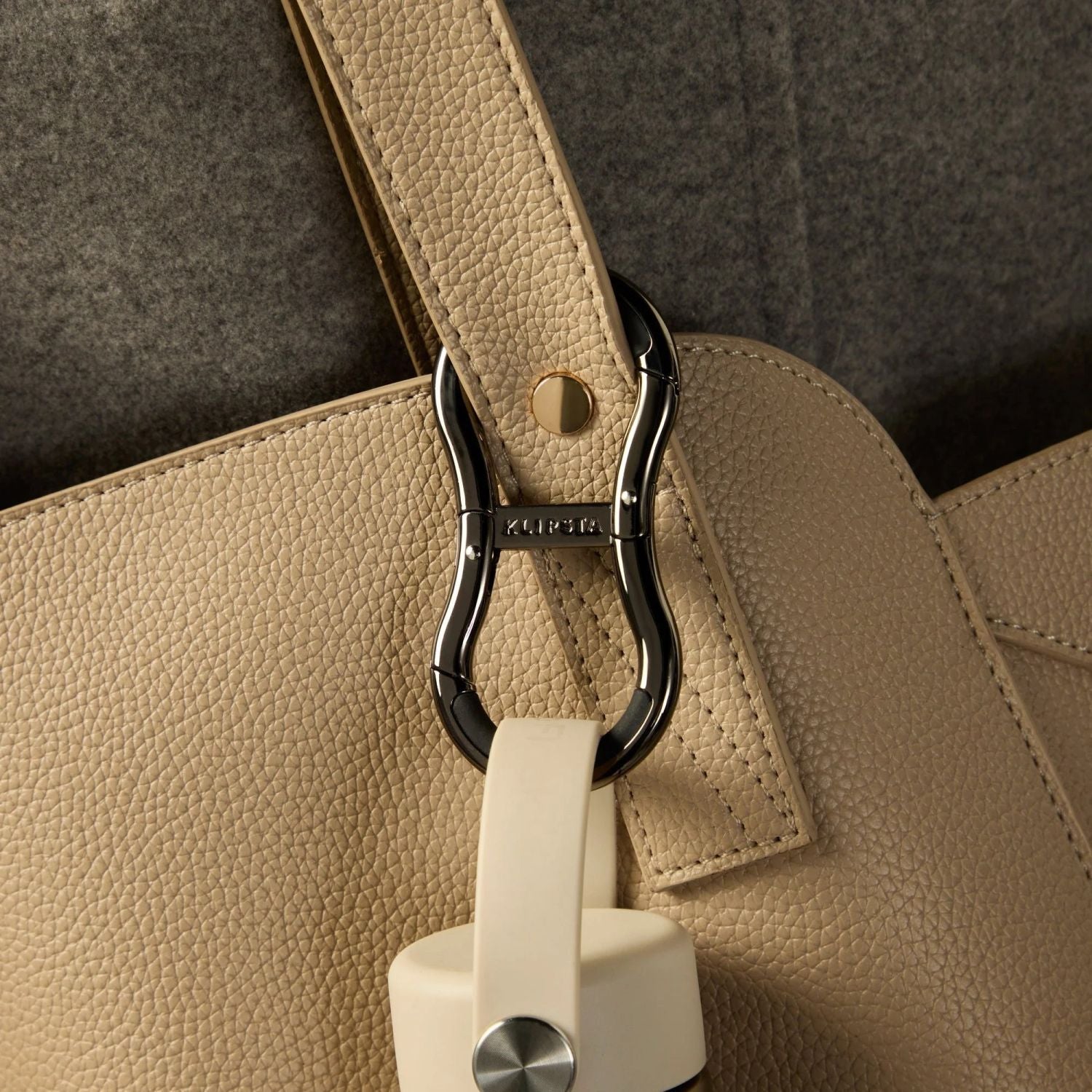 Klipsta Link Bag Hook - Black Chrome