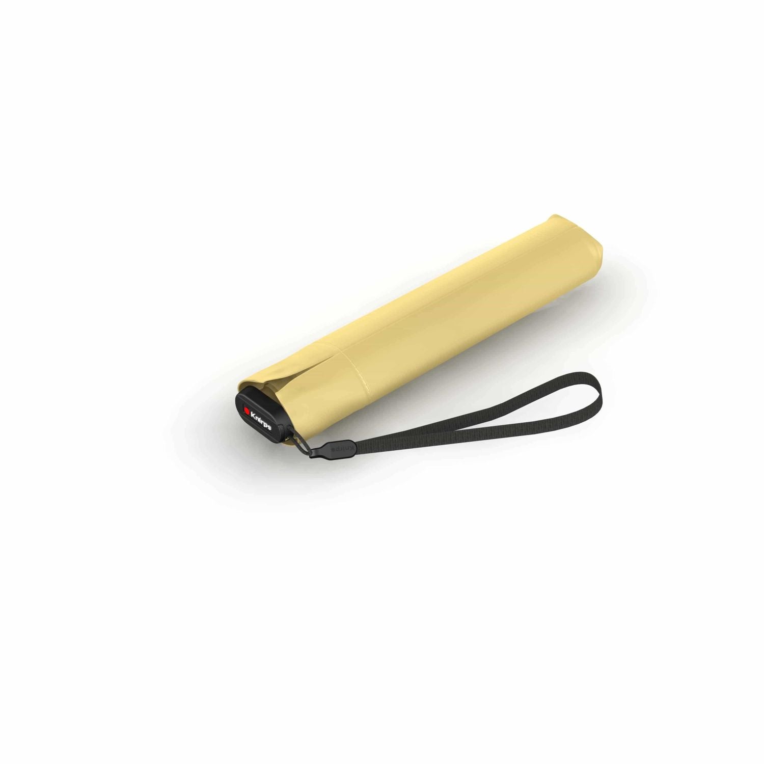 Knirps US.050 Ultralight Slim Manual Umbrella (UV Protection) - Vanilla / Iridisent Inner Coating