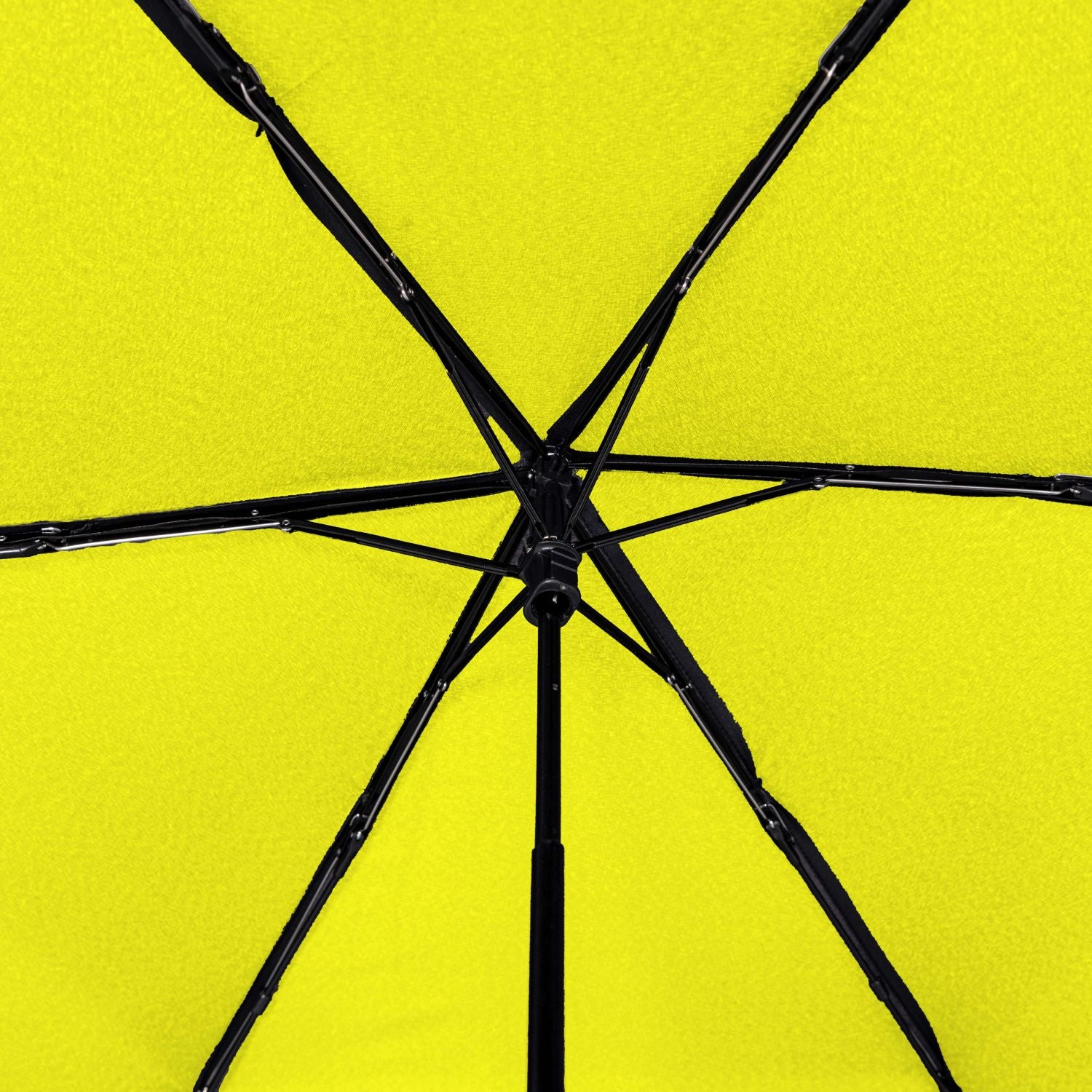 Knirps X4U Ultralight Slim Manual Umbrella With Eva Case - Neon Yellow