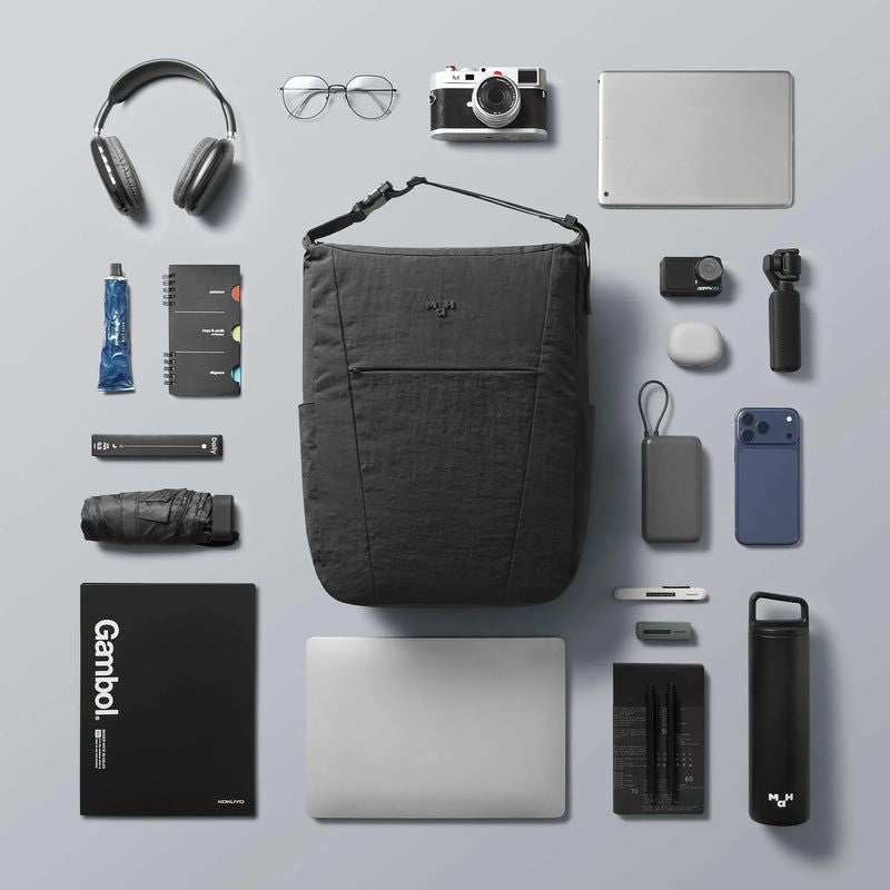MAH Flex 10.5L 3-Way Backpack - Black