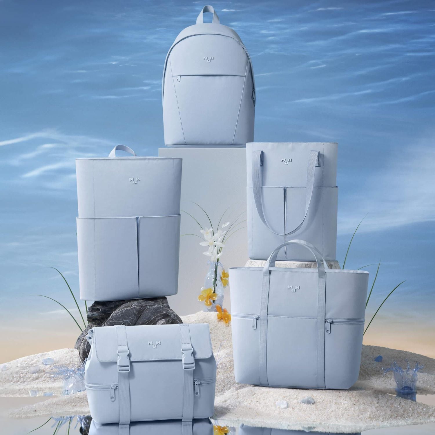 MAH Siro Cross Sling Bag - Cloud Blue