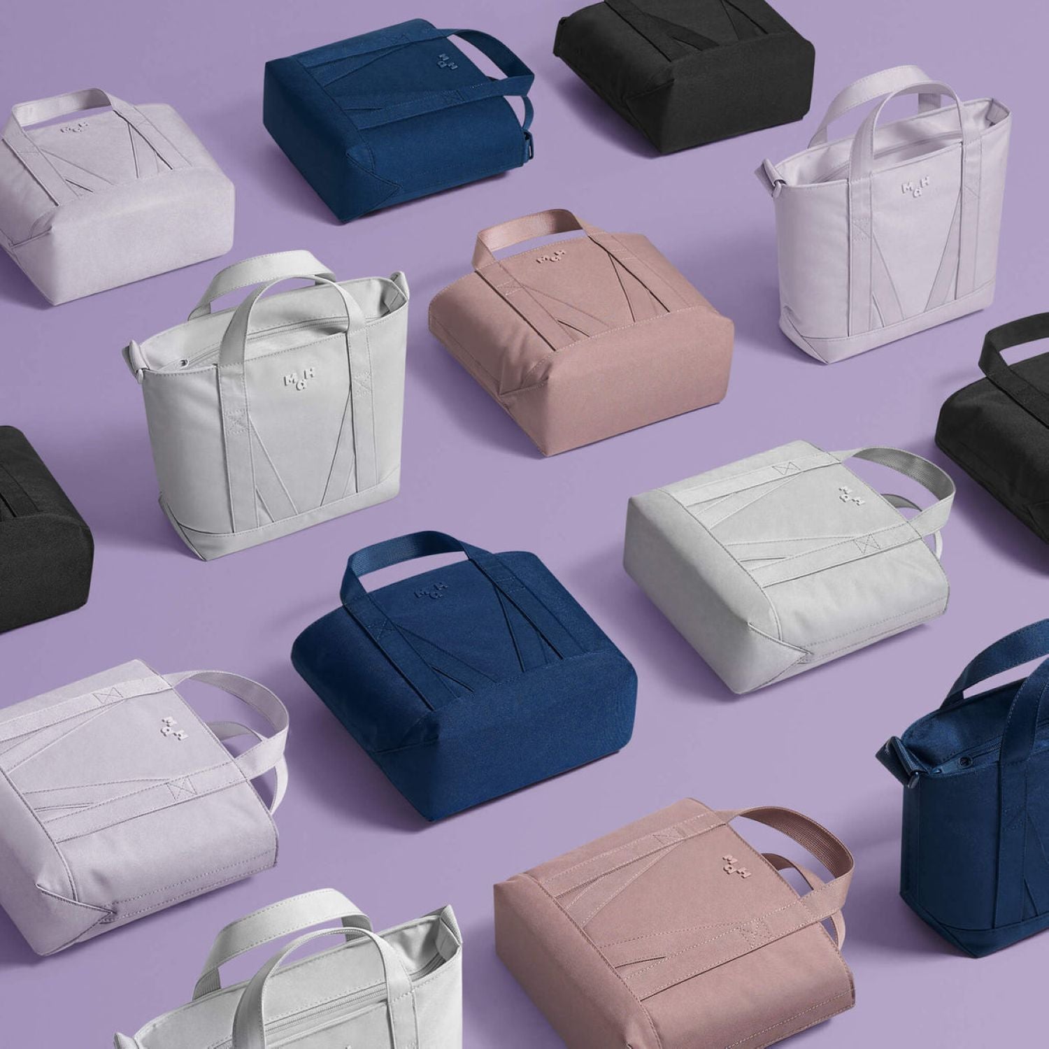 Mah Young Hull Cross 6L 2Way Tote Bag - Lilac