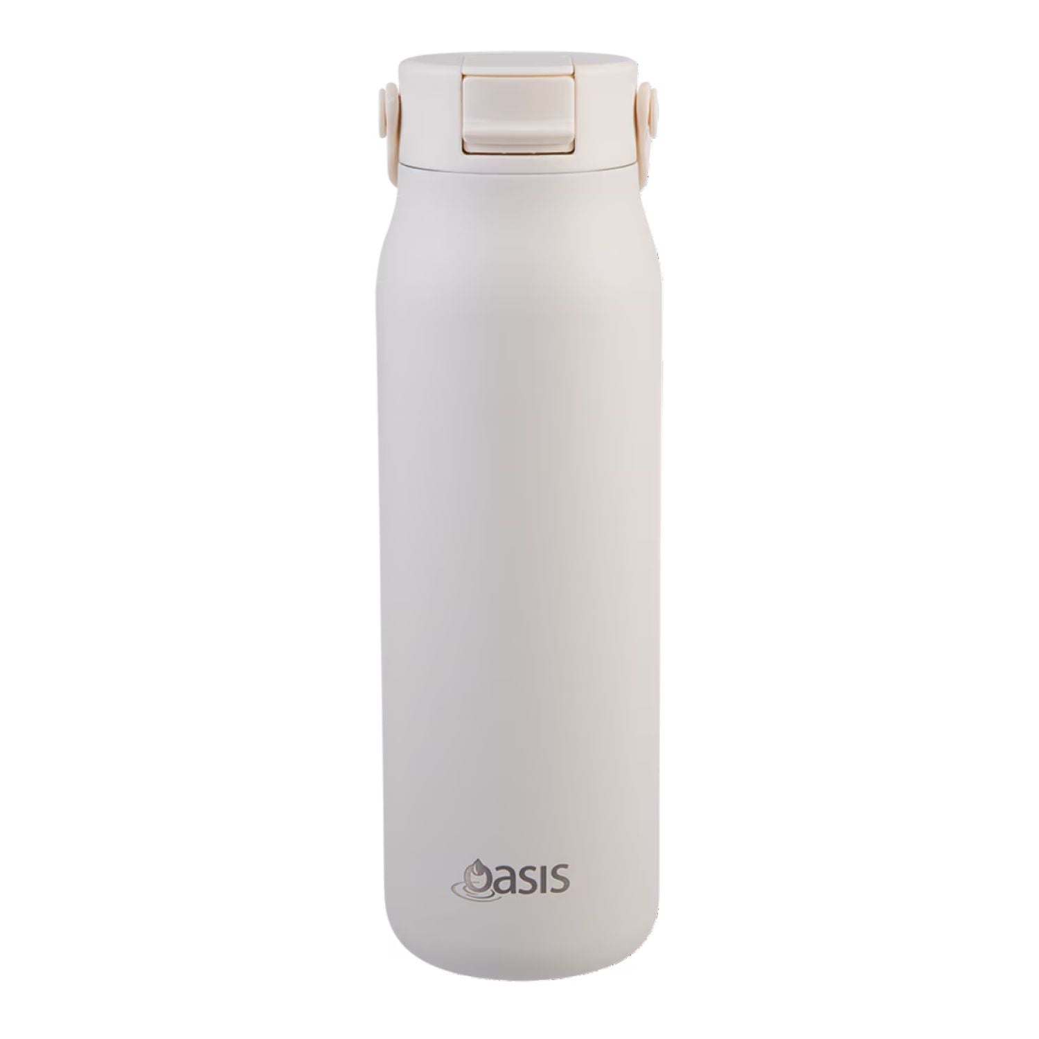 Oasis Ceramic S/S Insulated Sorrento Sipper Bottle 900ML - Alabaster