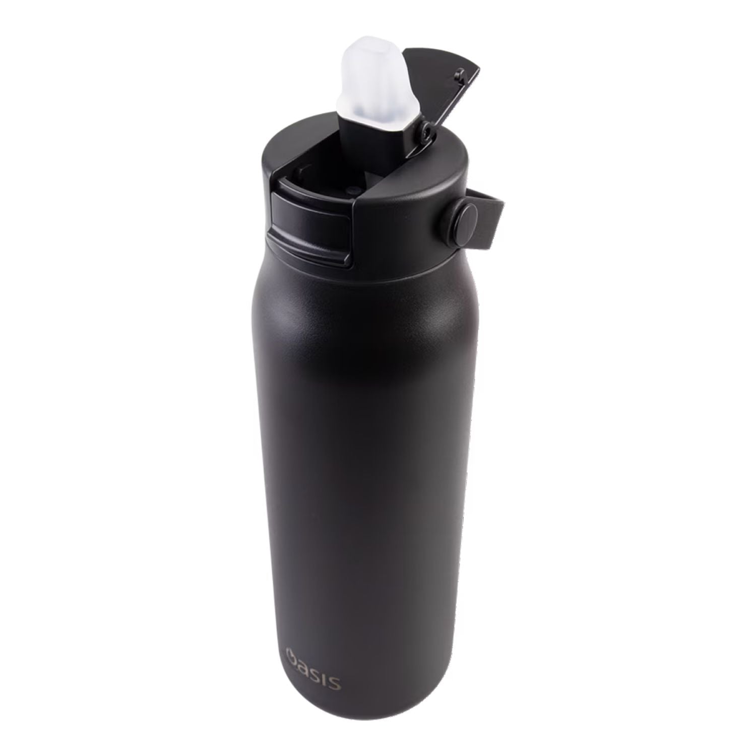 Oasis Ceramic S/S Insulated Sorrento Sipper Bottle 900ML - Black