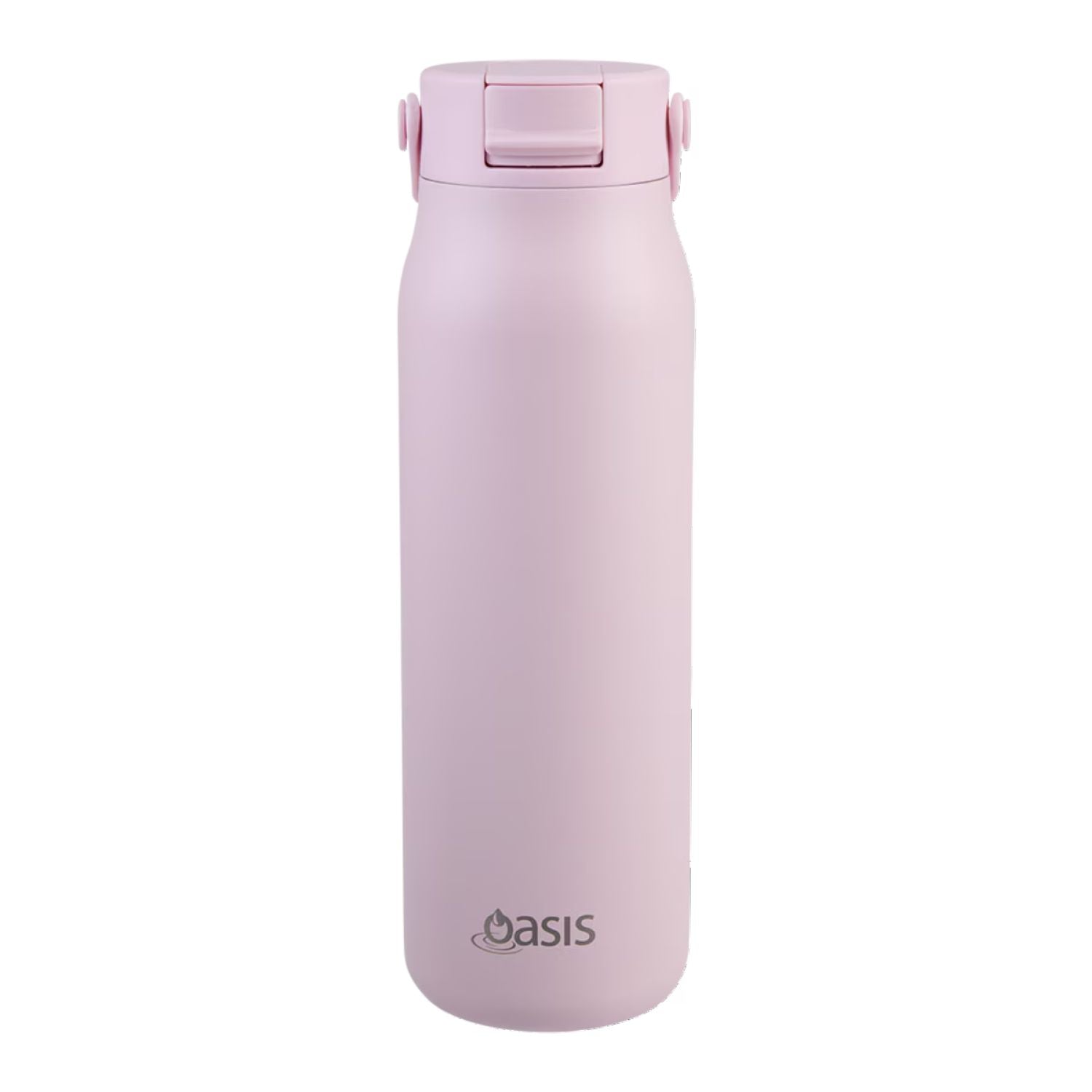 Oasis Ceramic S/S Insulated Sorrento Sipper Bottle 900ML - Pink Lemonade