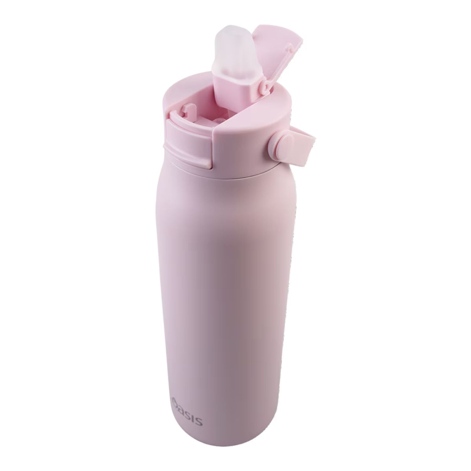Oasis Ceramic S/S Insulated Sorrento Sipper Bottle 900ML - Pink Lemonade