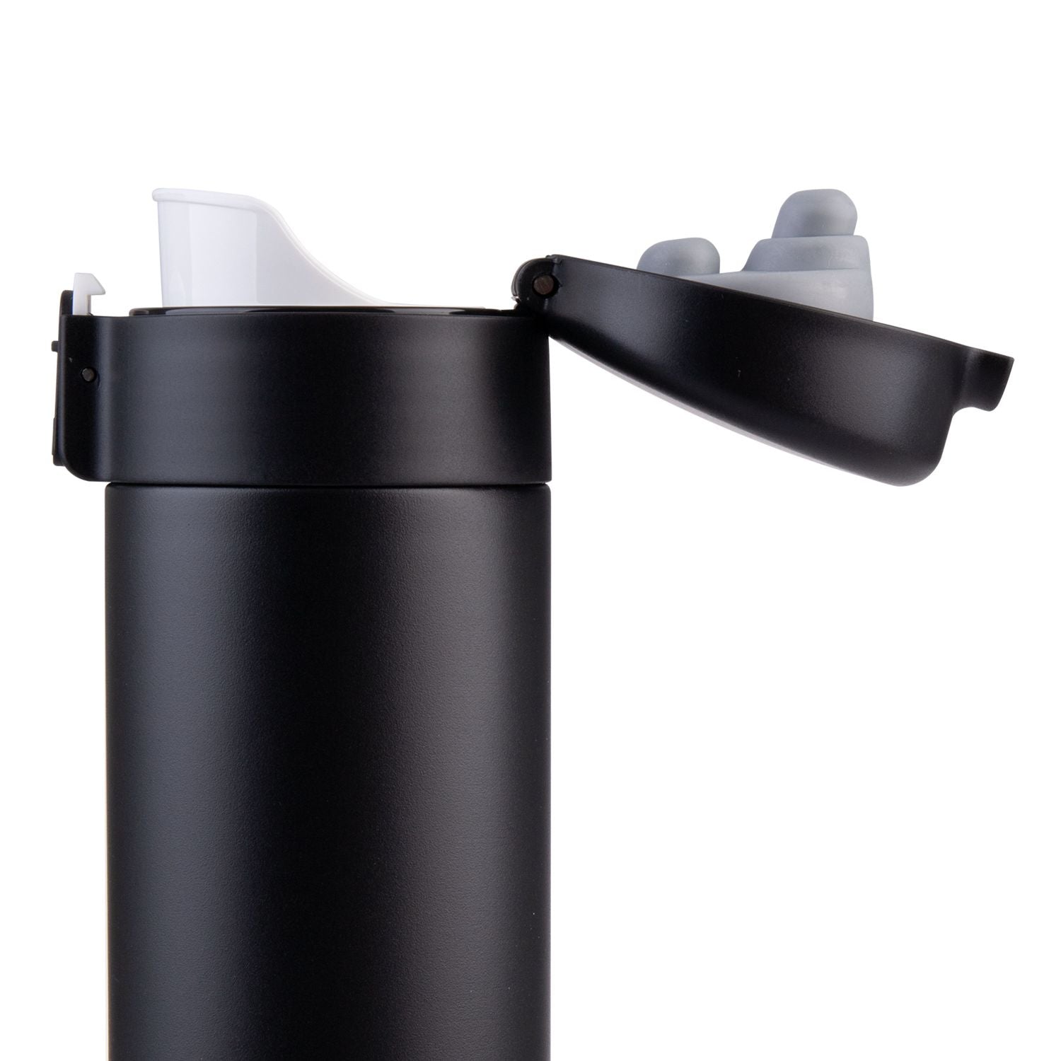 Oasis S/S Flip-Top With Lock Vacuum Flask 480ML - Black